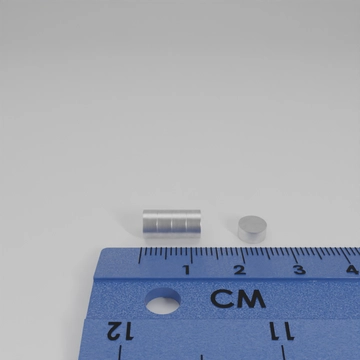 Neodímium korong mágnes  6x3mm